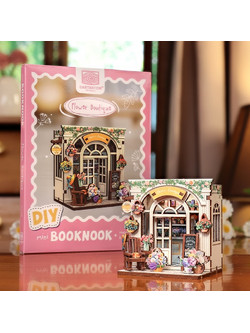 Cartartem Flower Boutique 3D Book Nook DIY 6.9cm CT107