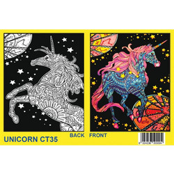 Color Velvet Φάκελος Α4 Unicorn