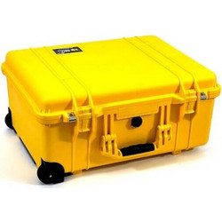 Peli 1560 Κίτρινη Στεγανή Βαλίτσα Προστασίας με Αφρό