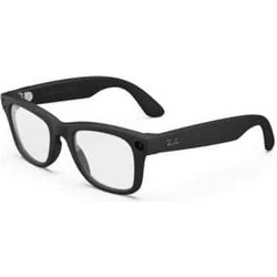 Ray-Ban Meta Wayfarer Gen2 Έξυπνα Γυαλιά με AI, Μέγεθος 53-50, Φακός G-15 Διαφανής, Ματ Μαύρο EU