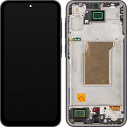 Samsung Galaxy A35 5G LCD (A356) Display incell + Touch Unit + Front Cover Black (OEM) Aftermarket