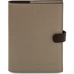 Leather planner - Σταχτί σκούρο