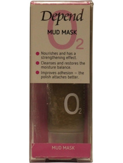 Depend, Mud Mask, Μάσκα χεριών σε φύλλο, 10 ml
