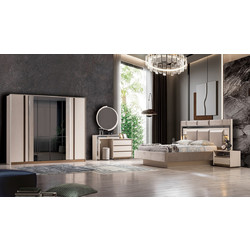 Σετ Κρεβατοκάμαρας Μοντέρνο Μοντέλο 160x200x105 cm