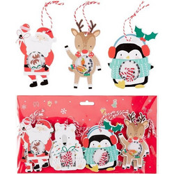 ΕΤΙΚΕΤΕΣ ΔΩΡΟΥ GIFT TAGS ΦΙΓΟΥΡΕΣ 8x13εκ 8τμχ