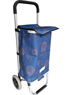 Υφασμάτινο καρότσι λαϊκής - ZZ602 - 981294 - Blue