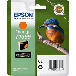 Epson T1599 Orange Μελάνι Εκτυπωτή Inkjet C13T15994010