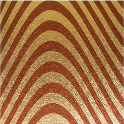 Ταπετσαρία τοίχου πλάτος 53 εκ. Χ 10 μέτρα σχ. GOLD-BROWN WAVES - OEM