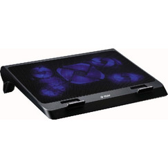 Q-Tech NCQ-70 Cooling Pad για Laptop έως 17" με 5 Ανεμιστήρες