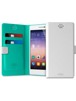 Θήκη Wallet Puro Universal Large White