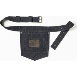 Ζώνη με τσέπη ρυθμιζόμενη μπλε τζην Pocket Belt Blue Denim