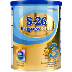 Wyeth S-26 Progress Gold 3 Βρεφικό Γάλα Σκόνη 12m+ 400gr