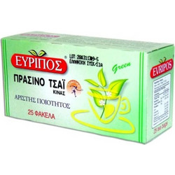 ΕΥΡΙΠΟΣ Πράσινο Τσάι 25 Φακελάκια