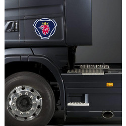 Αυτοκόλλητο λογότυπο scania 0691