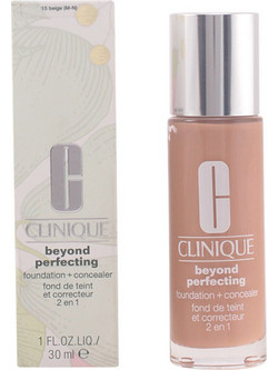 Clinique Beyond Perfecting & Concealer 15 Beige Liquid Foundation 30ml