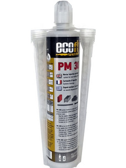 EcoFix Ρητίνη Χημική Εποξική (χημικό βύσμα) PM-300 Γκρι 300ml