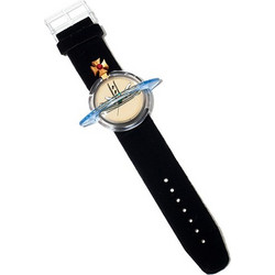 Swatch Vivienne Westwood Orb Γυναικείο Ρολόι με Μαύρο Δερμάτινο Λουράκι PWZ104