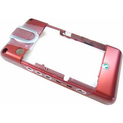 Sony Ericsson W995 MiddleCover red ORIGINAL