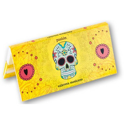 Snail Χαρτάκια - Mexican Sugar Skull Κίτρινο - Pasion Το Πάθος
