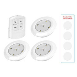 REMOTE CONTROL MULTI-FUNCTION LED LIGHT SET (3 ΤΕΜ)WHITE LL1