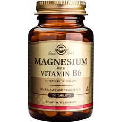 Solgar Magnesium B6 100 Ταμπλέτες