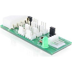 Delock Πίνακας Διανομής για 6 Ανεμιστήρες των 5V/12V (25218)
