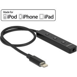 Delock Lightning to Jack with Remote