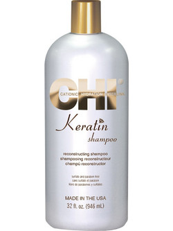Chi Keratin Σαμπουάν Κερατίνης για Επανόρθωση για Ταλαιπωρημένα Μαλλιά 946ml