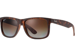 Ray-Ban RB4165 865/T5 Ανδρικά Γυαλιά Ηλίου Τετράγωνα Κοκάλινα Ταρταρούγα με Καφέ Degradee Φακό