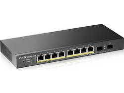 ZyXEL GS1900-10HP Managed L2 Switch με 8 Θύρες Ethernet 1Gbps και 2 SFP Θύρες