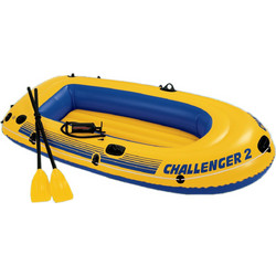 Intex Challenger 2 Φουσκωτή Βάρκα 2 Ατόμων με Κουπιά & Τρόμπα 68367