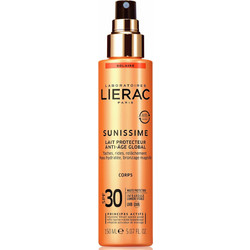 Lierac Sunissime Lait Protecteur Energisant Global Αντηλιακό Γαλάκτωμα Σώματος Αντιγηραντικό SPF30 150ml