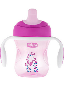 Chicco Training Cup Seahorse 6m+ 200ml