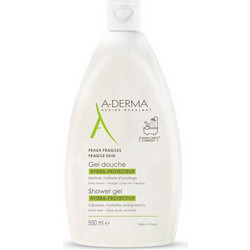 A-Derma Hydra Protective Αφρόλουτρο σε Gel για Ευαίσθητο Δέρμα 500ml