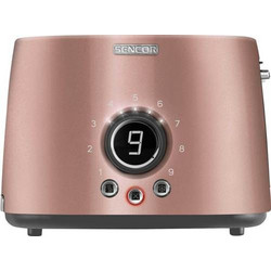 Sencor Metallic STS 6055RS Φρυγανιέρα 2 Θέσεων 1000W