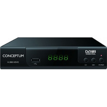 Conceptum DVB-T2 H.265 Ψηφιακός Δέκτης Mpeg-4 Full HD με PVR