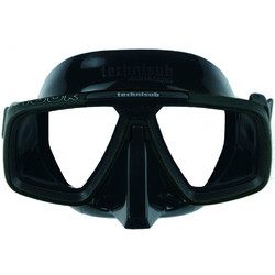 Aqualung Look Μαύρη Μάσκα Θαλάσσης 100860