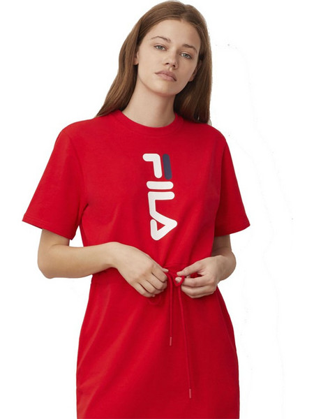 Fila Oribe Mini Καλοκαιρινό Αθλητικό Φόρεμα Κόκκινο LW016115-640