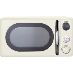 Robin Retro RW-500 Φούρνος Μικροκυμάτων 20lt Μπεζ