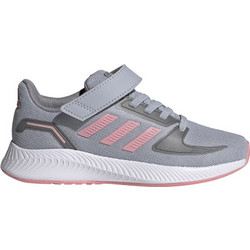 Adidas Runfalcon 2.0 Παιδικά Αθλητικά Παπούτσια για Τρέξιμο Γκρι FZ0111