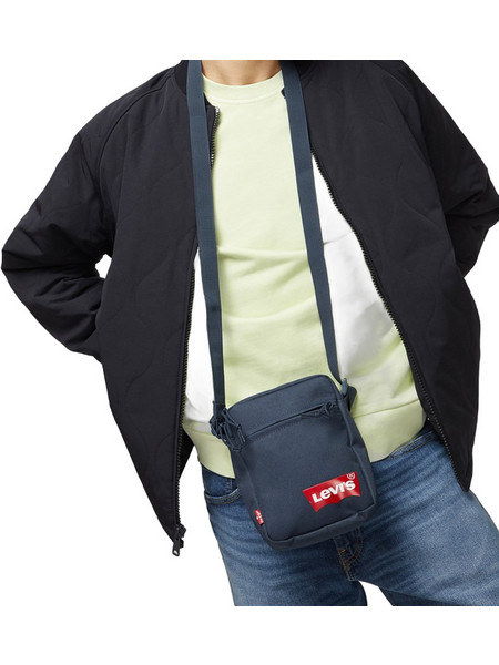 Levi's Ανδρική Τσάντα Ώμου / Χιαστί Navy Μπλε 229095-0208-0017