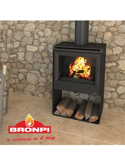 Bronpi Croasia 9Kw Μαντεμένια Ξυλόσομπα