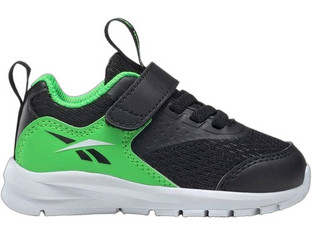 Reebok Rush Runner Παιδικά Αθλητικά Παπούτσια για Τρέξιμο Μαύρα Πράσινα GW0009