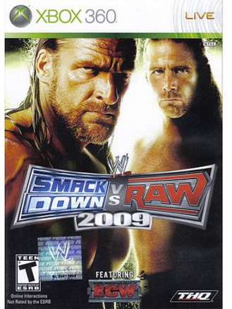 WWE SmackDown Vs Raw 2009 Xbox 360