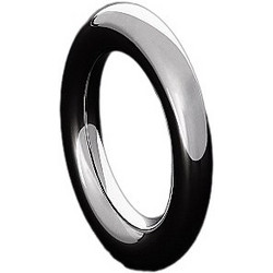 Shots Round Wire Metal Cock Ring 4.5x6mm Δαχτυλίδι Πέους Μεταλλικό 6cm Ασημί
