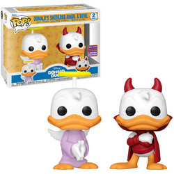 Funko Pop! Disney Donald's Shoulder Angel & Devil WonderCon 2022 Exclusive