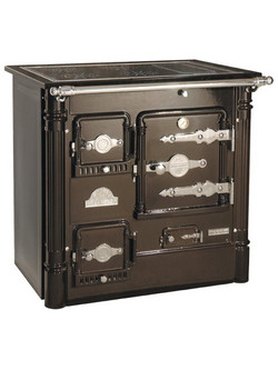 Hergom L 07 CH Vitro Chrome Ατσάλινη Ξυλόσομπα με Φούρνο 11.1kW