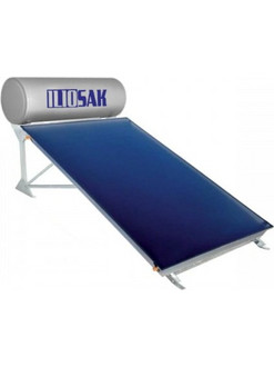 ILIOSAK Low Ηλιακός Θερμοσίφωνας 120lt 1.5m² Διπλής Ενέργειας