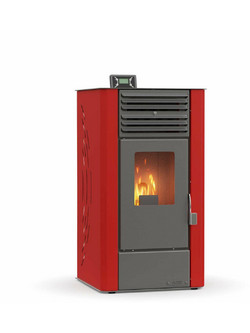Thermogatz Aero GSP 12 Red Σόμπα Pellet Αερόθερμη 12kW