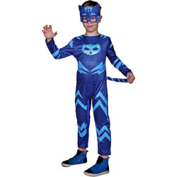 Παιδική Αποκριάτικη Στολή PJ Mask Catboy Μπλε 3-2301